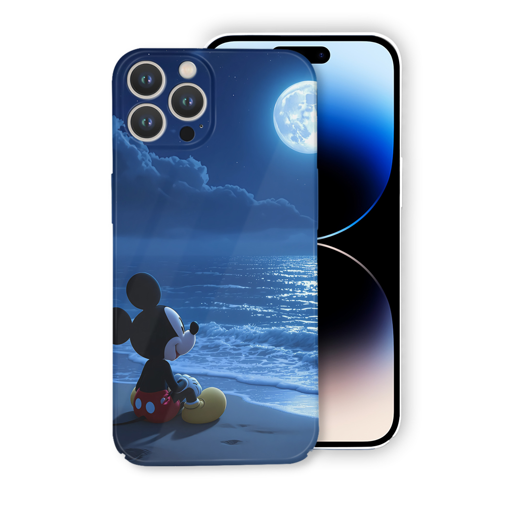 （画像用） ミッキーマウス Mickey Mouse 【iPhone 14シリーズ対応】ハードケース